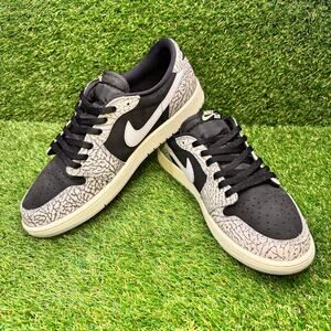 Size 13 | Air Jordan 1 Retro Low OG 'Black Cement' CZ0790-001